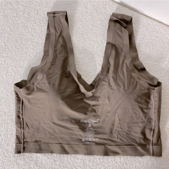 Under Where? Basics Dark Taupe Invisible Laser Cut Bra S - Picture 2 of 7
